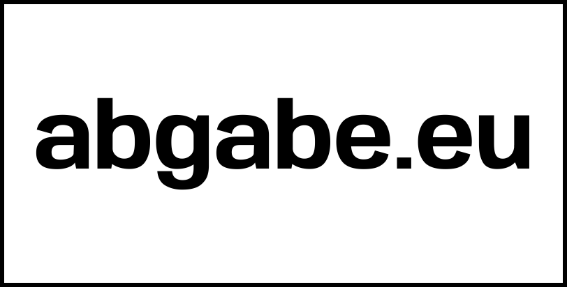 abgabe.eu