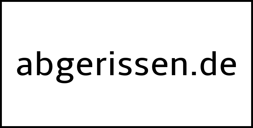 abgerissen.de