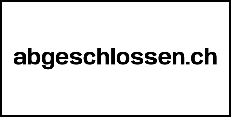 abgeschlossen.ch