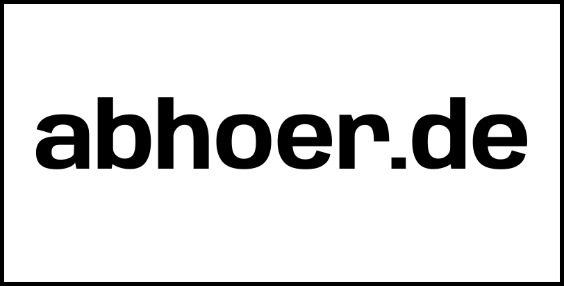 abhoer.de