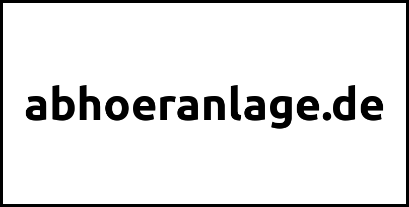 abhoeranlage.de