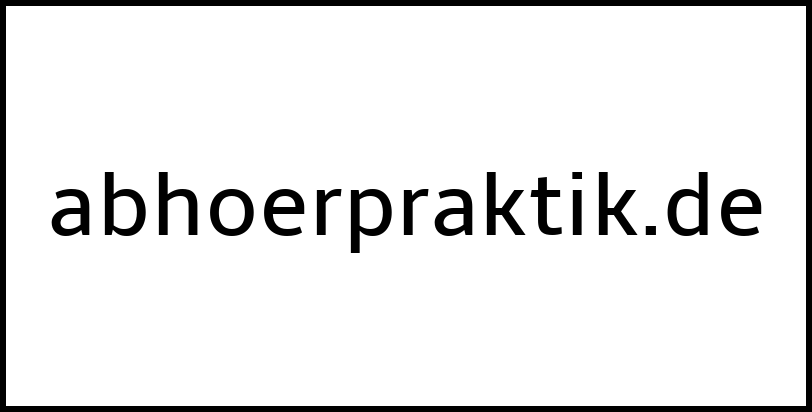 abhoerpraktik.de