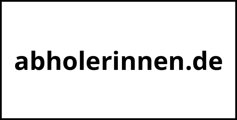 abholerinnen.de