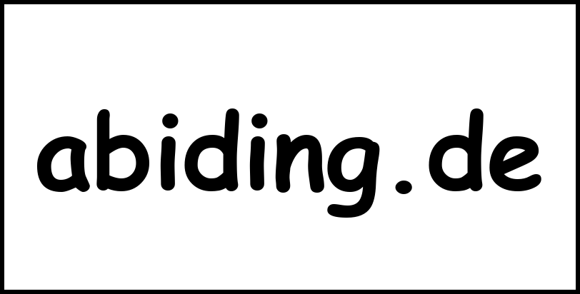 abiding.de