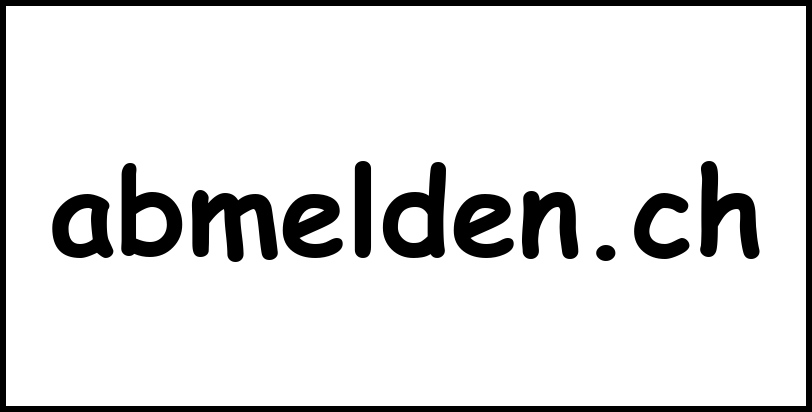 abmelden.ch