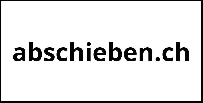 abschieben.ch