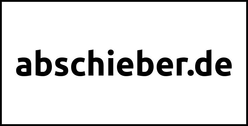 abschieber.de