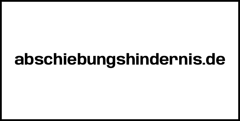 abschiebungshindernis.de