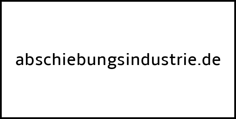 abschiebungsindustrie.de