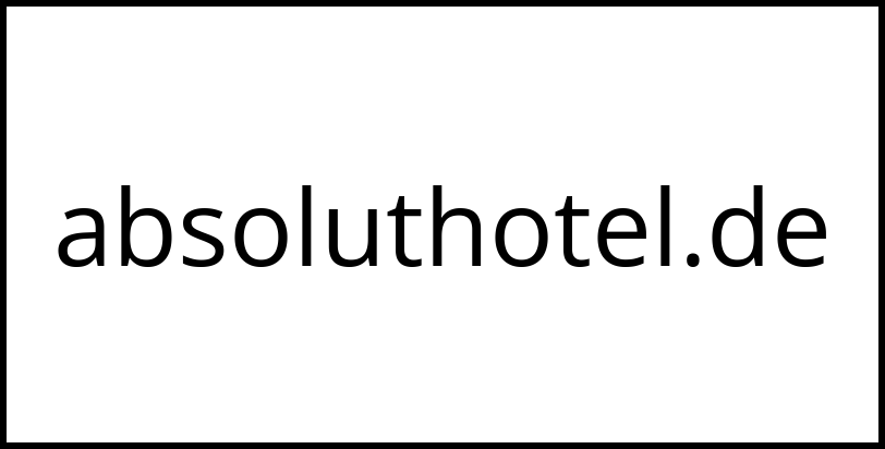 absoluthotel.de