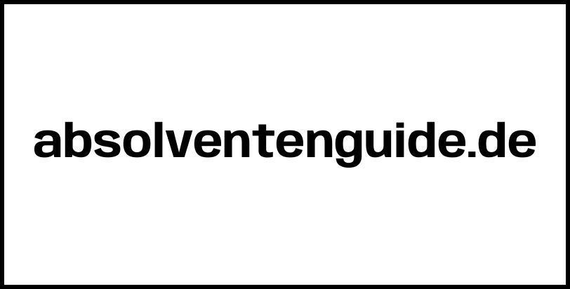 absolventenguide.de