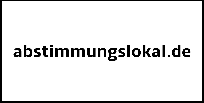 abstimmungslokal.de