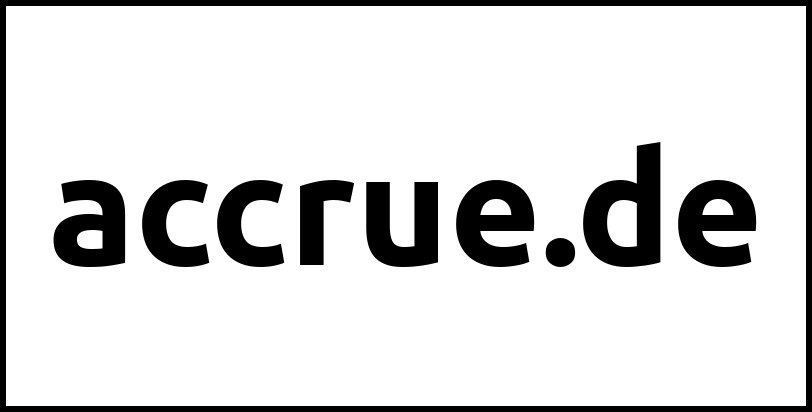 accrue.de