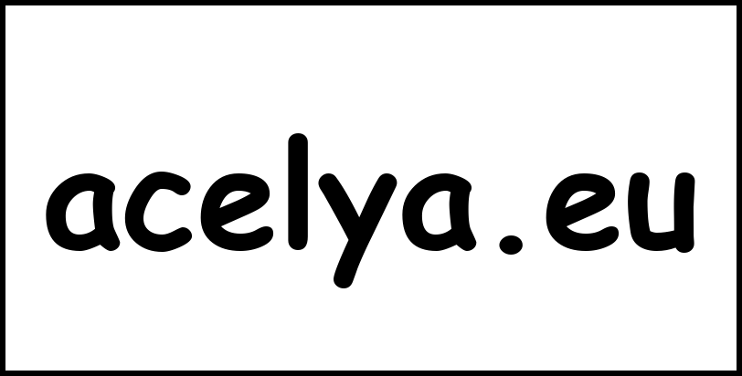 acelya.eu