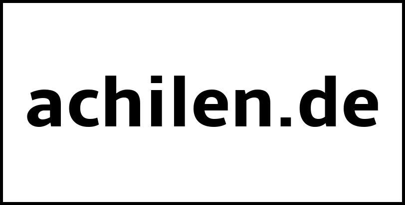 achilen.de