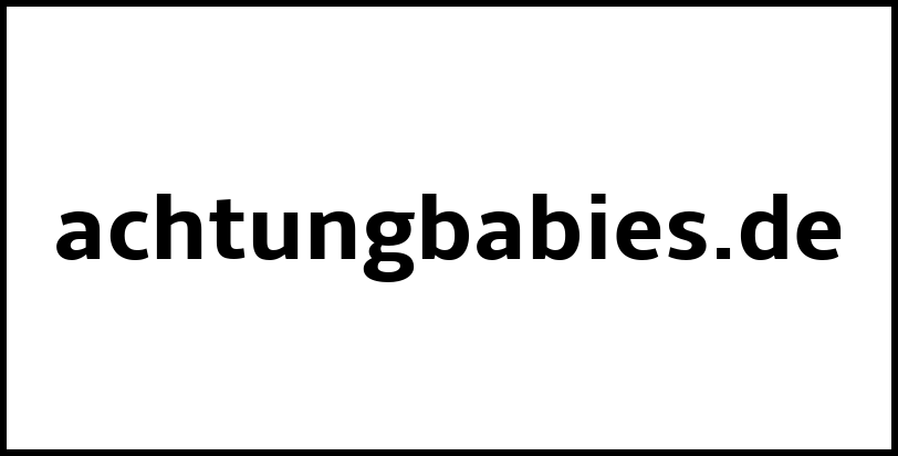 achtungbabies.de