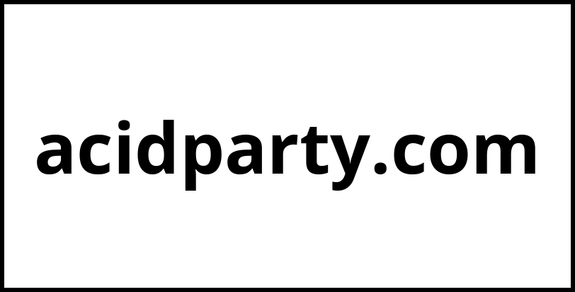 acidparty.com