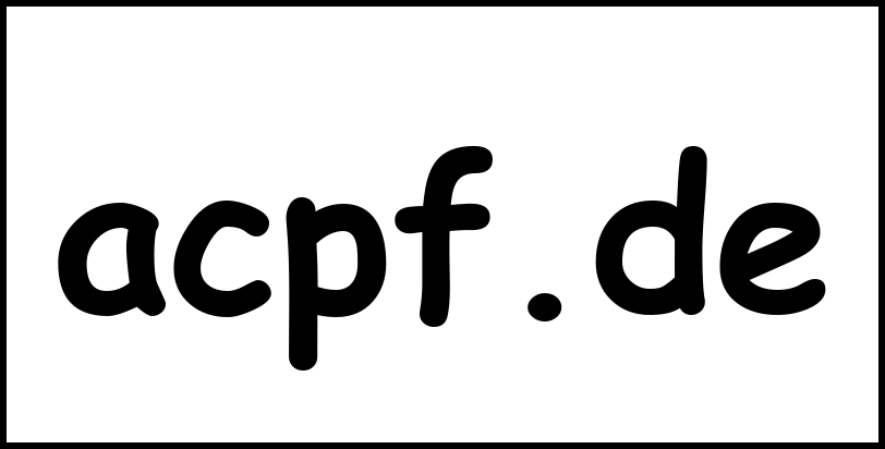 acpf.de