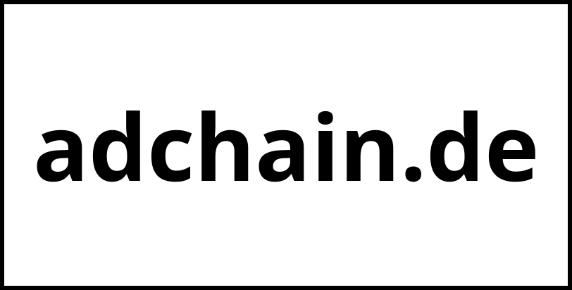 adchain.de