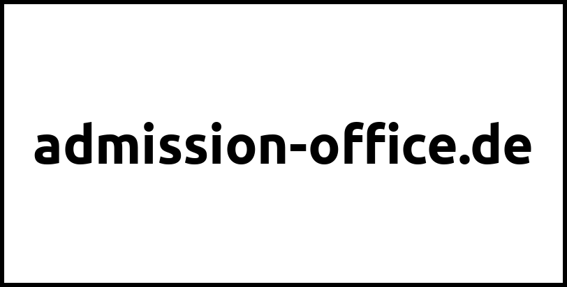 admission-office.de