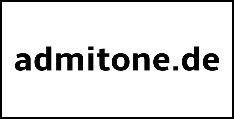 admitone.de