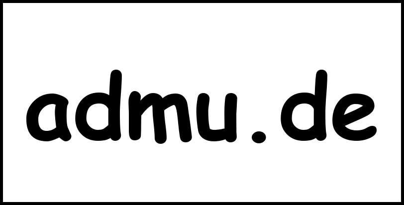 admu.de