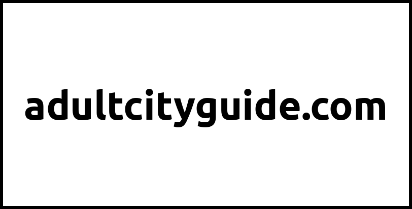 adultcityguide.com