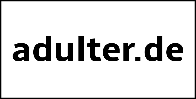 adulter.de