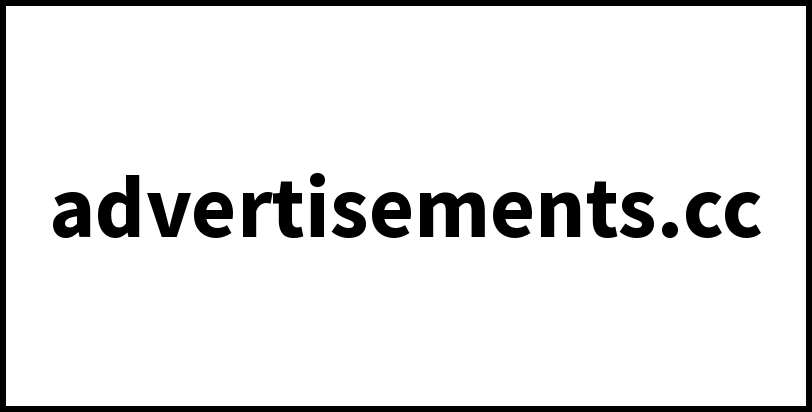 advertisements.cc