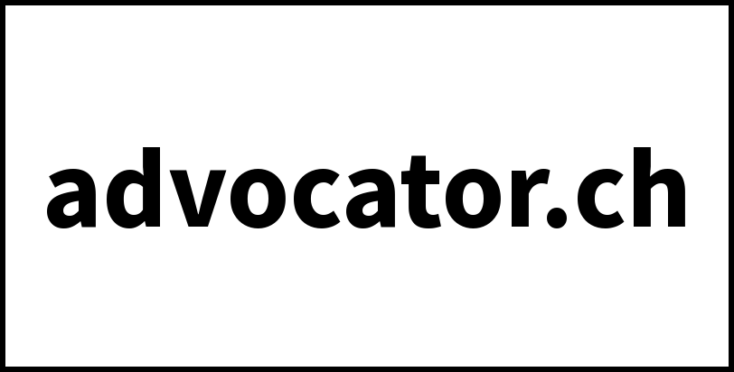 advocator.ch