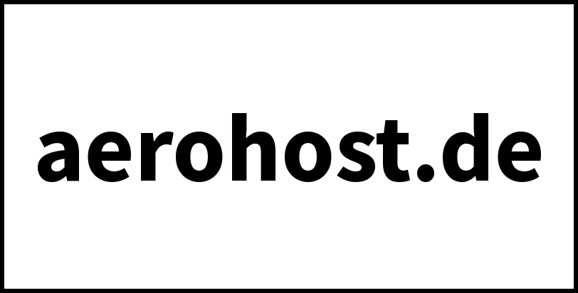 aerohost.de