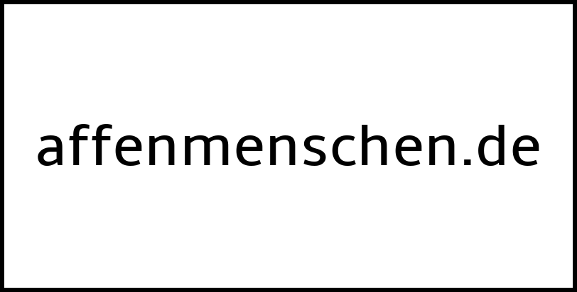 affenmenschen.de