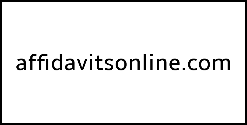 affidavitsonline.com