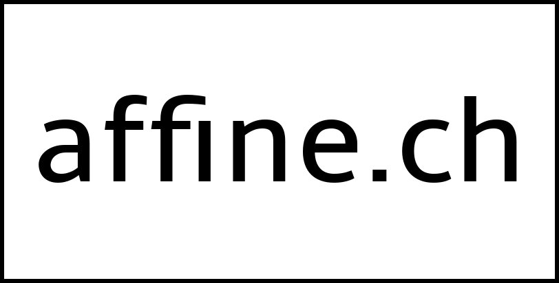 affine.ch