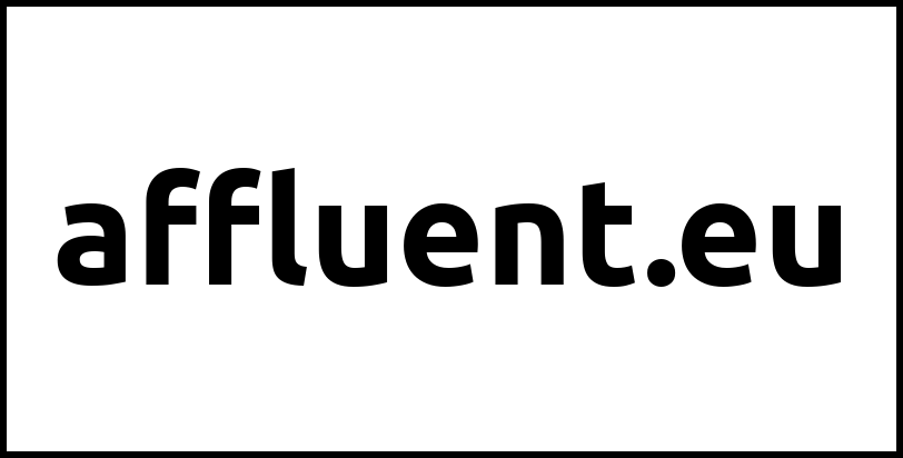 affluent.eu