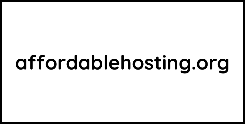 affordablehosting.org