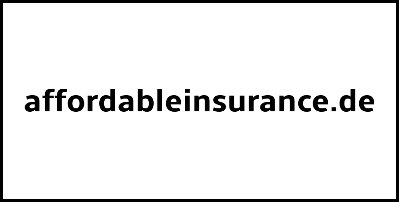 affordableinsurance.de