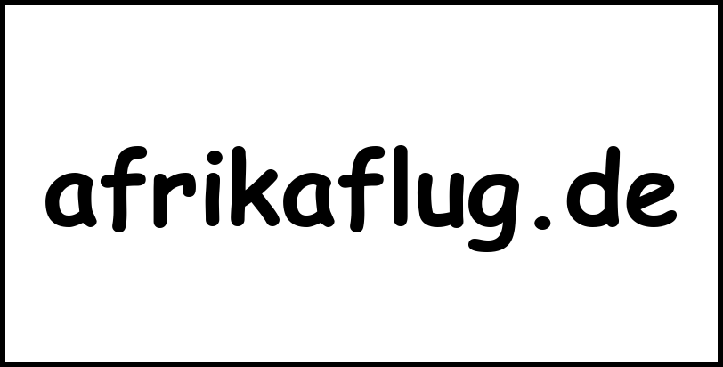 afrikaflug.de