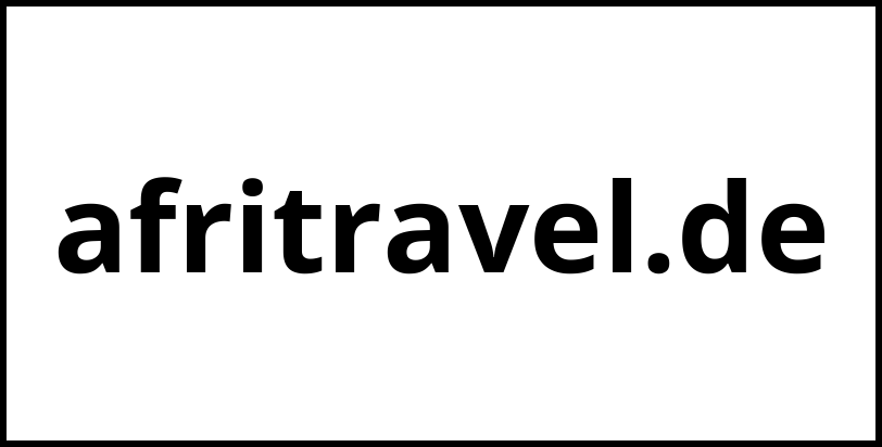 afritravel.de