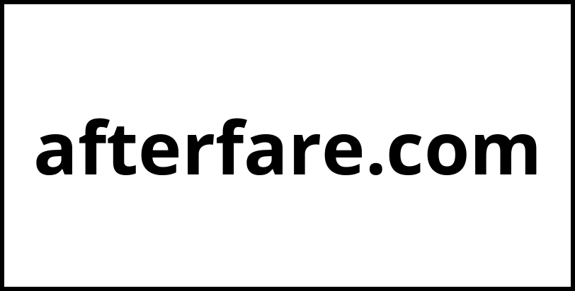 afterfare.com