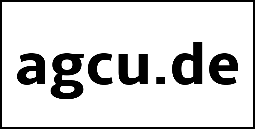 agcu.de