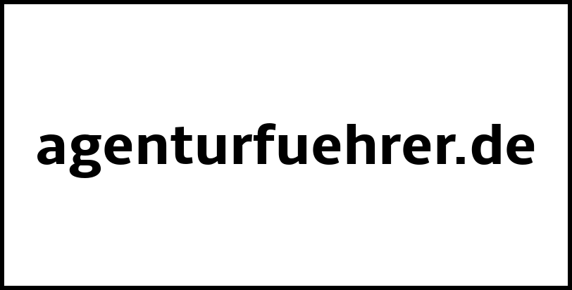 agenturfuehrer.de