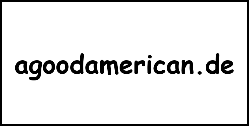 agoodamerican.de