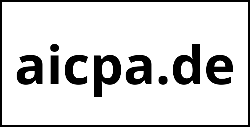 aicpa.de