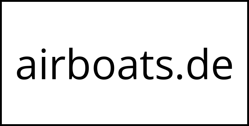 airboats.de