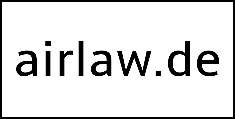 airlaw.de