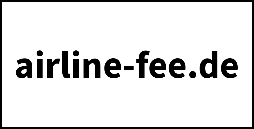 airline-fee.de