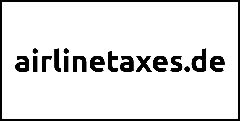 airlinetaxes.de