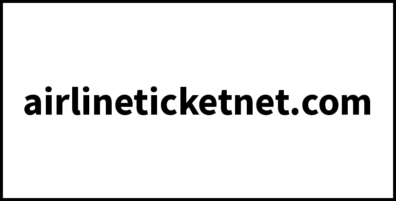 airlineticketnet.com