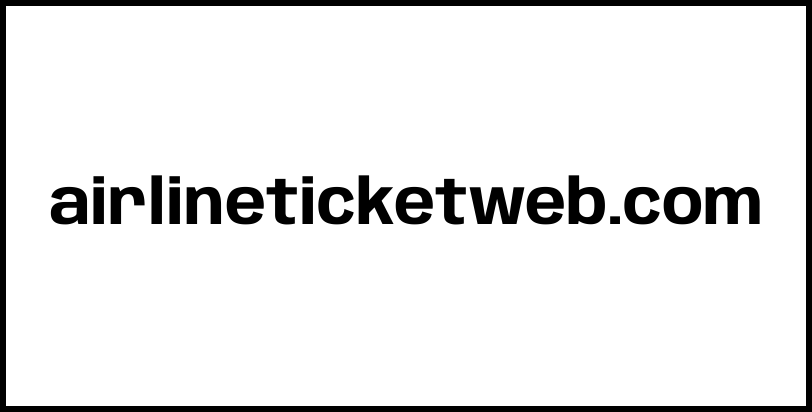 airlineticketweb.com